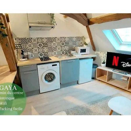Gaya - 150M De L'Hypercentre - Parking Gratuit Appartement Auxerre Buitenkant foto